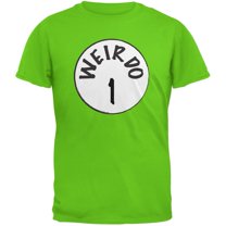 Halloween Weirdo 1 One Electric Green Youth T-Shirt