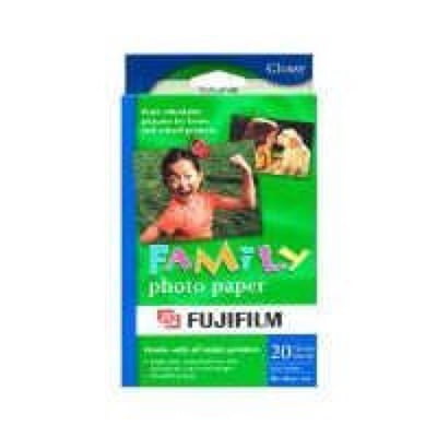 FUJI Family Paper 4 x 6 Inches; 5 Pack of 20 Sheet -NR (Fuji X20 Best Price)