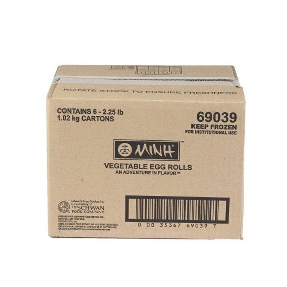 Schwans Minh Vegetable Egg Roll, 3 Ounce -- 72 per case