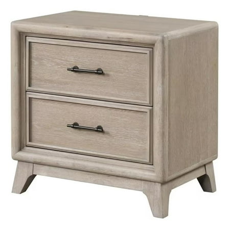 Myna Nightstand- 2 Drawers- 27 Inch
