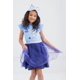 thumbnail image 2 of Vestido Bluey para niñas grandes Cosplay Manga corta Azul 10, 2 of 8