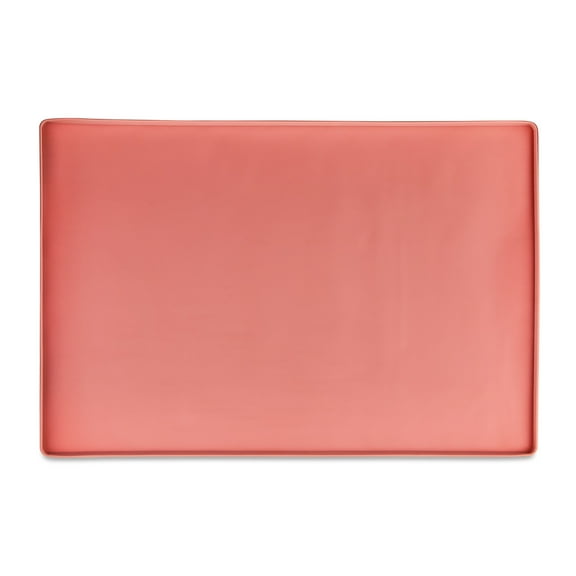 Vibrant Life Large Silicone Pet Feeding Mat, Rose, 23.5" x 16"