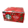 thumbnail image 3 of Starbucks Medium Roast Holiday Blend Ground Coffee K-Cups 72 Count, 3 of 3
