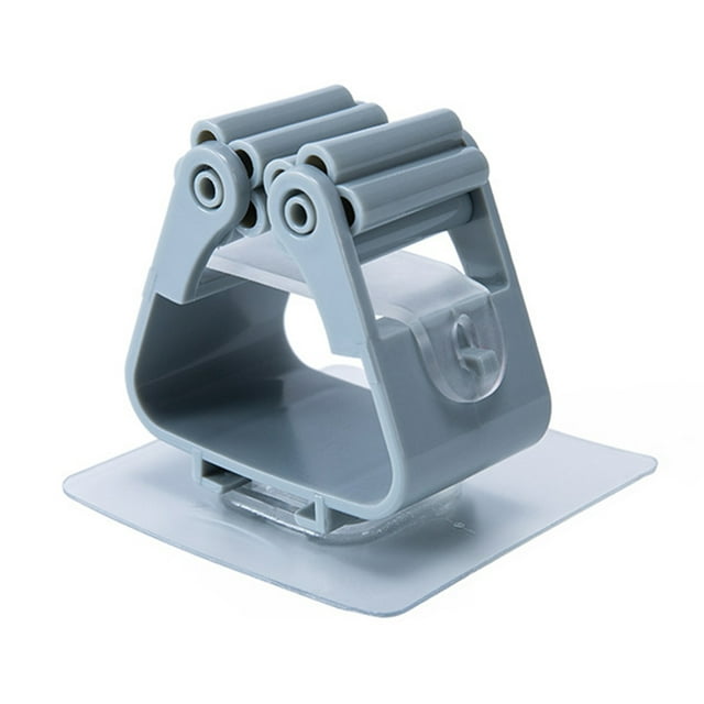 Support de Vadrouille Autocollant Réutilisable Sans Perçage, Mural, Support de Vadrouille Réutilisable Sans Perçage, Support de Rangement pour Balais, Sans Perçage, Support de Vadrouille pour Salle de Bain