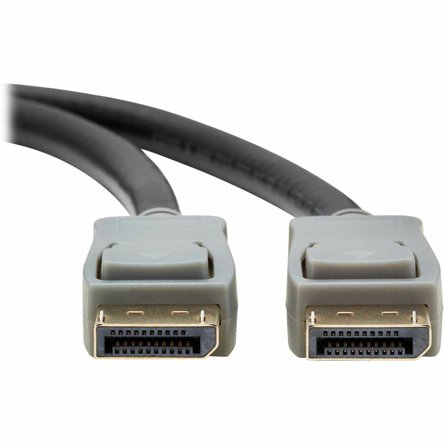Eaton Tripp Lite Series DisplayPort Cable with Latching Connectors (M/M), 4K 60 Hz, HBR2, 4:4:4, HDCP 2.2, 50 ft. (15.2 m), Black