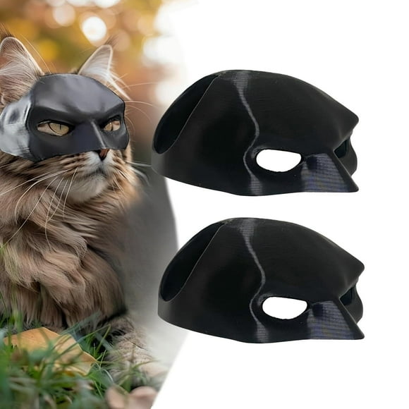 A 1Pcs Cat Batman Mask, Cute Cat bat Cosplay hat Funny Bat Cat Avenger Mask, Bat Cat Apparel, Bat Mask for Cat