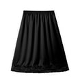 thumbnail image 3 of Fgnfyis Ladies' Summer Casual Fashion Camisole Jumpsuit with Adjustable Thin Strap Lower Skirt V Neck Casual Skirt Dress Black S, 3 of 3
