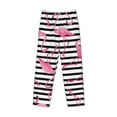 thumbnail image 4 of Daiia Flamingos Men's Sleep Pant with Pockets and Drawstring,Pajama Pants-Small, 4 of 9