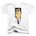thumbnail image 2 of The Powerpuff Girls Professor Utonium Face Kids T Shirt (3) for Toddler Boys and Girls, White, 2 of 5
