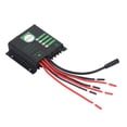 thumbnail image 1 of Regulador del Controlador de Carga Solar, 24 Horas Siempre en Salida Mejor Sellado Controlador de Carga de Panel Solar 12 A 24V 10A Para El de Monitoreo, 1 of 7