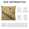 thumbnail image 5 of ONETECH Funny Food Realistic Print Pillow Covers Decorative Preppy Lumbar Throw Pillowcase Couch Cushion Cover for Home Decor Living Room Bedroom College Dorm Bed Car Sofa Sof, 5 of 5
