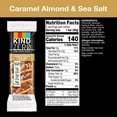 thumbnail image 3 of KIND Zero Caramel Almond Sea Salt Bars - 6.2oz/5ct, 3 of 5
