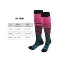 thumbnail image 2 of Luxtrada 3 Pairs Plus Size Compression Socks Wide Calf Compression Socks for Women and Men 20-30 mmHg Extra Large Compression Socks for Circulation Support Recovery(Gray,4XL), 2 of 9