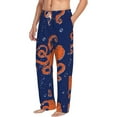 thumbnail image 2 of Balery Octopus print Men's Pajama Pants,Ultra Lightweight Pjs,Lounge Pant-Large, 2 of 9