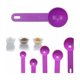 thumbnail image 4 of Tazas medidoras de colores Cucharas medidoras Tazas de cocina Juego de tazas medidoras de plástico, 4 of 4