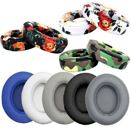 Walbest 1 Pair Headphone Ear Pads Replacement Headset Accessory for Beats-Studio 2.0/3.0