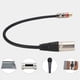 thumbnail image 1 of Para Cable XLR chapado en oro negro para Cable adaptador carcasa de aleación de Zinc hembra a macho para amplificador de auriculares reproductor HiFi, 1 of 8