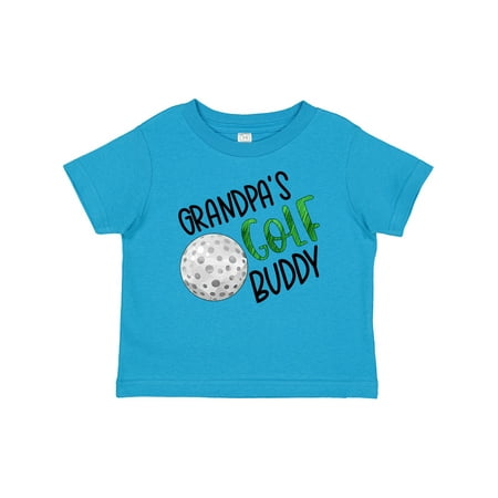 

Inktastic Grandpa s Golf Buddy with Golf Ball Gift Baby Boy or Baby Girl T-Shirt