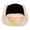 Black, variant on Sheepskin Bomber Hat, Pink Blush, Medium