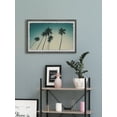 thumbnail image 4 of Marmont Hill Palm and the Blue Sky Framed Wall Art, 4 of 6
