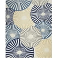 thumbnail image 2 of Nourison Grafix Contemporary Geometric White Area Rug, 2 of 8