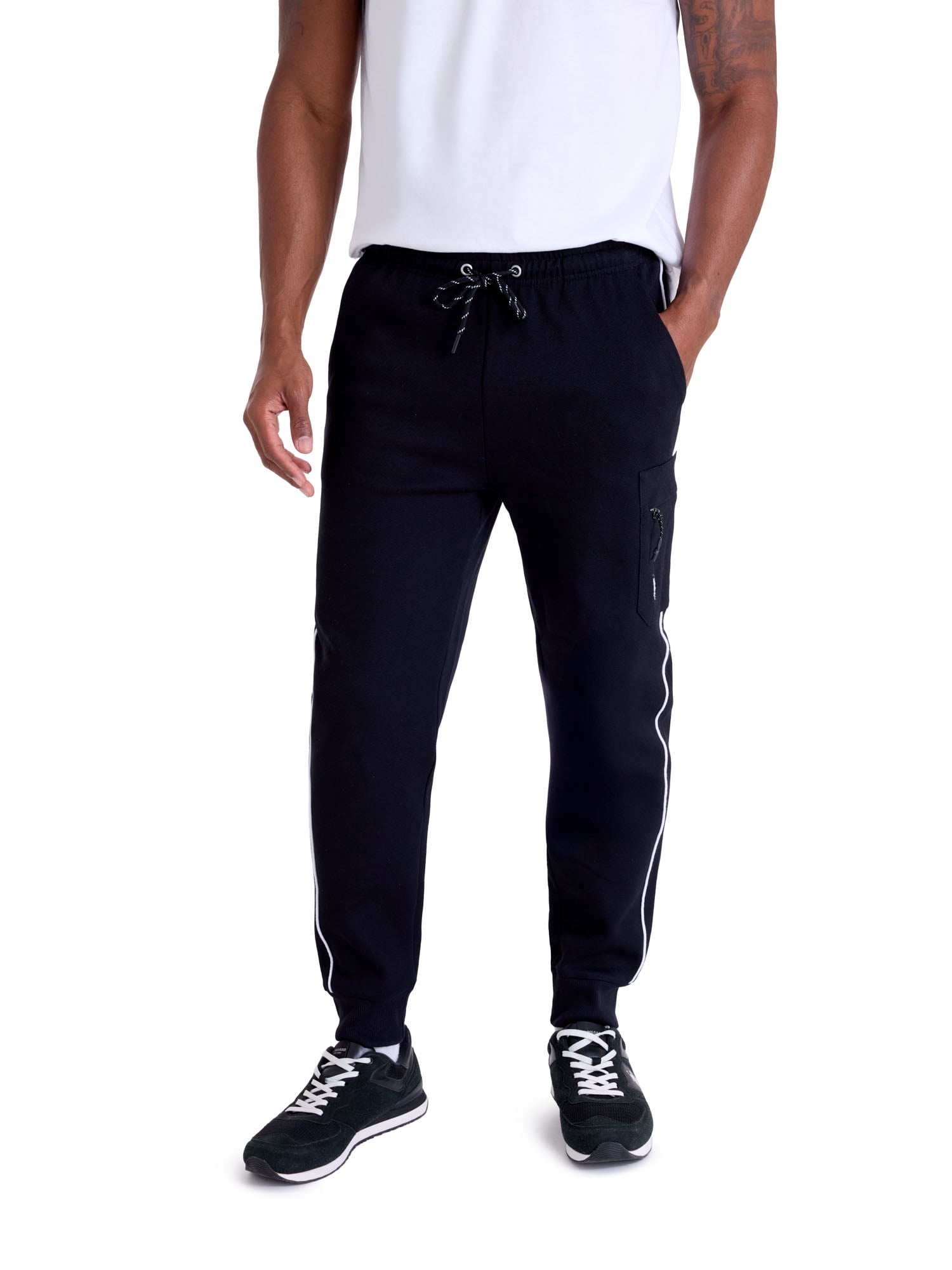 U.S. Polo Assn. Men's Modern Sport Jogger Pants with Piping