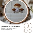 thumbnail image 3 of COMPUKAS 4Ud Aros Para Bordar De Material ABS Para DIY Con Superficie Lisa Y Uso En Multicolor, 3 of 8
