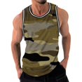 thumbnail image 3 of Migroa Men's Casual Tank Tops Sleeveless Cut Off Shirts Bodybuilding Gym Workout Stringer T-Shirts Pink 5Xl, 3 of 4