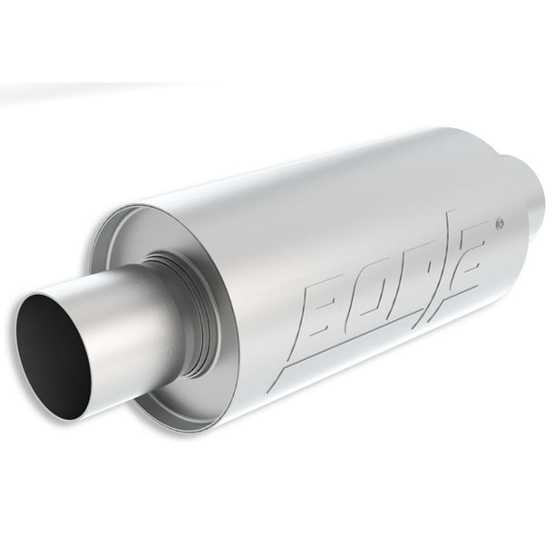 Borla Exhaust 40842S Muffler SType 2.5In In/Out 10In X5In Dia. Rd W/O