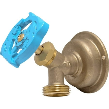 SharkBite 1/2 in. PTC X 3/4 in. MPT Brass Hose Bibb