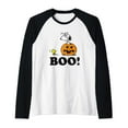 thumbnail image 1 of Peanuts Halloween Snoopy Woodstock BOO! Raglan Baseball Tee - As Picture - L, 1 of 2