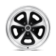 thumbnail image 2 of American Racing Vintage Aluminum Rim VN501 500 MONO CAST 17X7in Gloss Black Machined Finish, VN50177034500, 2 of 2