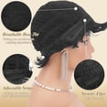 thumbnail image 4 of Short Natural Heat Resistant Hair Wig SUCS Grey Pixie Wigs for Women Synthetic Layered Haircut Daily Costume Wig, 4 of 6
