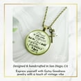 thumbnail image 4 of Blessed is She Gutsy Goodness Bronze Metal Necklace Female Adult Jewelry, 4 of 8