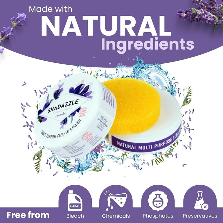 Shadazzle Natural Multi-Purpose Cleaner and Polish, Lavender