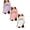 Pink, Light Purple, White, variant on SGMVNU 2 Pack Girls Oversized T Shirts Short Sleeve Crew Neck Printed Tops Summer Casual Loose Athletic Tee Shirt, Size 9-10 Years