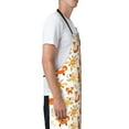 thumbnail image 3 of Bingfone Flower Fox Apron Gifts For Men, Women Professional Grade Chef Apron for Kitchen,BBQ & Grill, 3 of 8