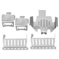 thumbnail image 4 of Haofy 5 Pcs Plaque de Armure de Châssis RC Crawler Compatible avec TRX4 Bronco G500 1/10 RC Car, 4 of 8
