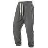 thumbnail image 1 of Dagugfen Fall Pants for Men Elastic Waist Drawstring Workwear Loose Casual Travel Fishing Pants Solid Color, 1 of 5