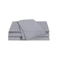 thumbnail image 2 of Wellbeing Oxywash Solid 300 Thread Count 4pc Sheet Sets, Gray, King, 2 of 3