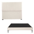thumbnail image 1 of Box Base Cama Slim King Size + Cabecera Myko Dicasa Crema, 1 of 11