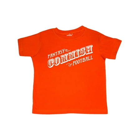 

Inktastic Fantasy Footbal Commish in White Text Gift Toddler Boy or Toddler Girl T-Shirt