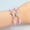 4, variant on A Pairs Alloy Enamel Butterfly Beads Bracelets Girl Multicolor Adjustable-4-A Pairs