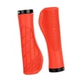 thumbnail image 4 of Puños Para Manillar De Bicicleta Shamjiam Cómodos Para Bicicletas De Montaña BMX Color Naranja Y Rojo, 4 of 8