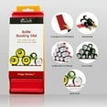 thumbnail image 2 of The Fridge Monkey Mat Organizer Wine & Soda Can Organizer for Refrigerator - Drink Organizer Holder Makes Cans & Bottles Stackable for Easy Storage, 2 of 8