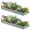Gray, variant on Amoboro 12x4x1ft Outdoor Metal Raised Garden Bed Planter Box for Vegetables, Flowers, Herbs 2pcs