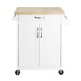 thumbnail image 3 of Dorel Living Kitchen Island, White, 3 of 7