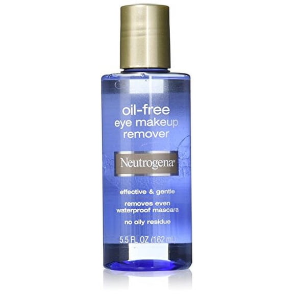 Neutrogena Oil-Free Liquid Eye Makeup Remover Solution - 5.5 Fl Oz (Pack of 2)