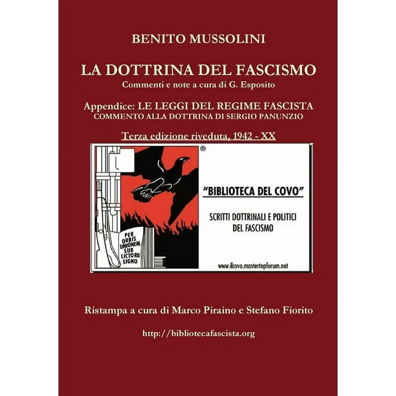 LA DOTTRINA DEL FASCISMO - terza edizione riveduta (Paperback)