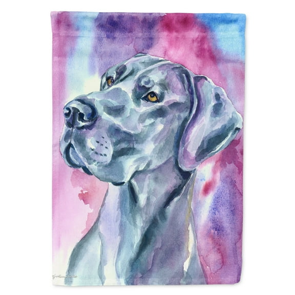 Carolines Treasures 7308GF Great Dane Blue Mood Garden Flag Garden Size multicolor